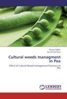 Cultural weeds managment in Pea