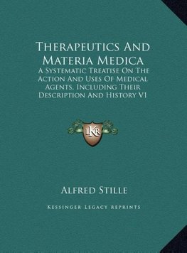 Therapeutics And Materia Medica