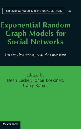 Lusher, D: Exponential Random Graph Models for Social Networ