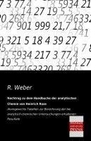 Nachtrag zu dem Handbuche der analytischen Chemie von Heinrich Rose