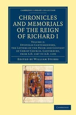 Chronicles and Memorials of the Reign of Richard I - Volume 2