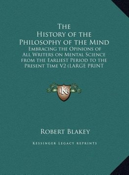 The History of the Philosophy of the Mind