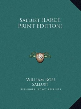 Sallust (LARGE PRINT EDITION)