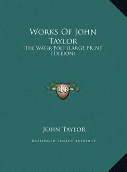 Works Of John Taylor