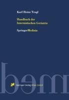 Handbuch der Internistischen Geriatrie