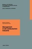 Management in der ostdeutschen Industrie