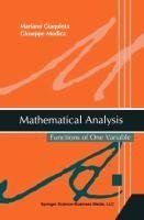 Mathematical Analysis