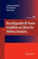 Reconfigurable RF Power Amplifiers on Silicon for Wireless Handsets