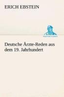 Deutsche Ärzte-Reden aus dem 19. Jahrhundert