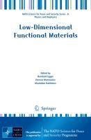 Low-Dimensional Functional Materials