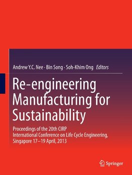 Re-engineering Manufacturing for Sustainability