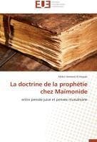 La doctrine de la prophétie chez Maïmonide