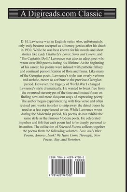 Lawrence, D: Collected Poetry of D. H. Lawrence