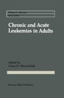 Chronic and Acute Leukemias in Adults