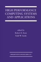 High Performance Computing Systems and Applications