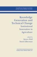 Knowledge Generation and Technical Change