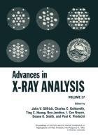 Advances in X-Ray Analysis