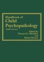 Handbook of Child Psychopathology