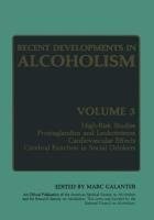 Recent Developments in Alcoholism