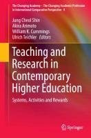 Teaching and Research in Contemporary Higher Education