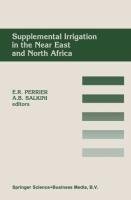 Supplemental Irrigation in the Near East and North Africa