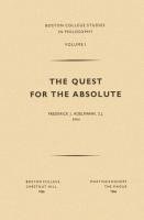 The Quest for the Absolute