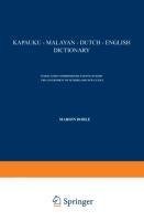 Kapauku - Malayan - Dutch - English Dictionary