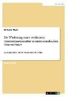 Die Förderung einer resilienten Unternehmenskultur  in mittelständischen Unternehmen