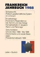 Frankreich-Jahrbuch 1988