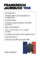 Frankreich-Jahrbuch 1998