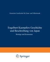 Engelbert Kaempfers Geschichte und Beschreibung von Japan