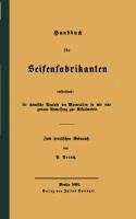 Handbuch für Seifenfabrikanten