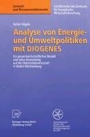 Analyse von Energie- und Umweltpolitiken mit DIOGENES