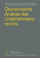 Ökonomische Analyse des Unternehmensrechts