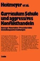 Curriculum "Schule und aggressives Konflikthandeln"