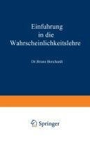 Einführung in die Wahrscheinlichkeitslehre