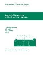 Resource Management in Rice Systems: Nutrients