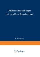 Optimale Bestellmengen bei variablem Bedarfsverlauf