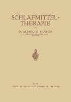 Schlafmittel-Therapie