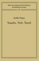 Vanadin Niob · Tantal