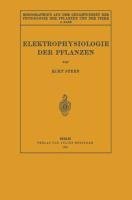 Elektrophysiologie der Pflanzen