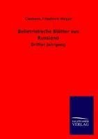 Belletristische Blätter aus Russland