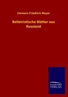 Belletristische Blätter aus Russland