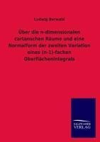 Über die n-dimensionalen cartanschen Räume und eine Normalform der zweiten Variation eines (n-1)-fachen Oberflächenintegrals