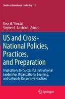 US and Cross-National Policies, Practices, and Preparation