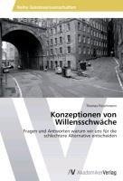 Konzeptionen von Willensschwäche