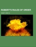 Robert's Rules of Order