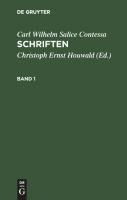 Schriften. Band 1