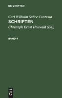 Schriften. Band 4