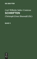 Schriften. Band 3